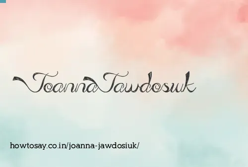 Joanna Jawdosiuk