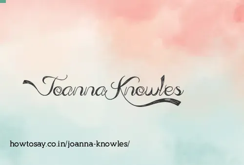 Joanna Knowles