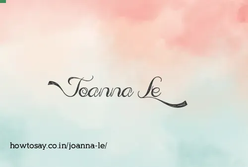 Joanna Le