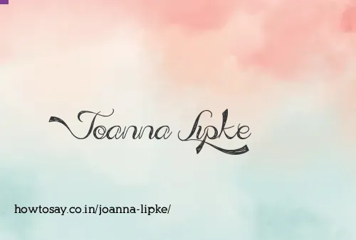 Joanna Lipke