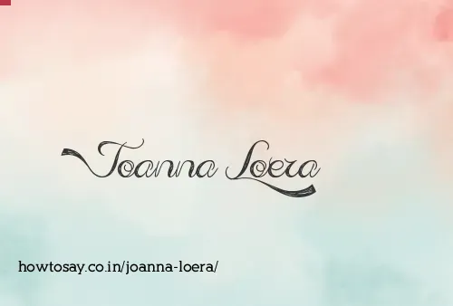 Joanna Loera