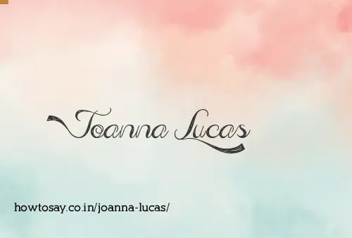 Joanna Lucas