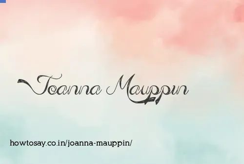 Joanna Mauppin