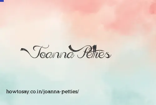 Joanna Petties