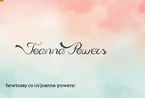 Joanna Powers