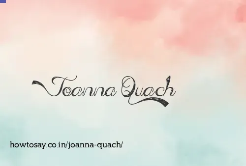 Joanna Quach