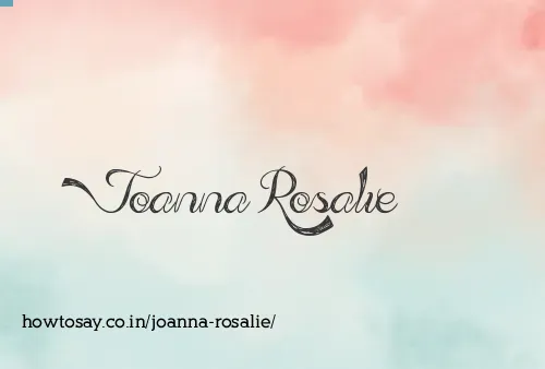 Joanna Rosalie