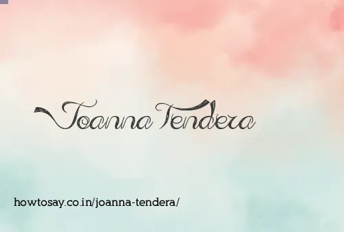 Joanna Tendera