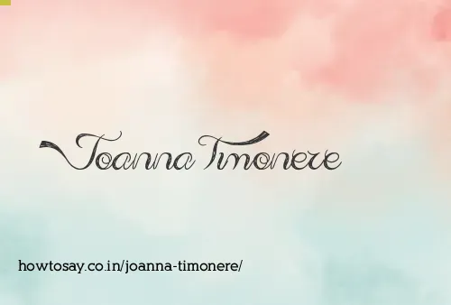 Joanna Timonere