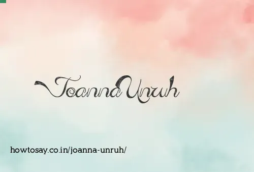 Joanna Unruh