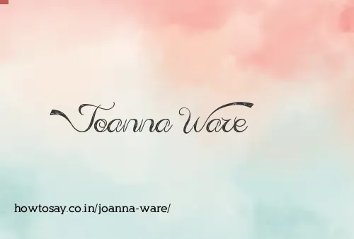 Joanna Ware