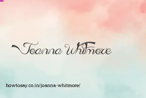 Joanna Whitmore