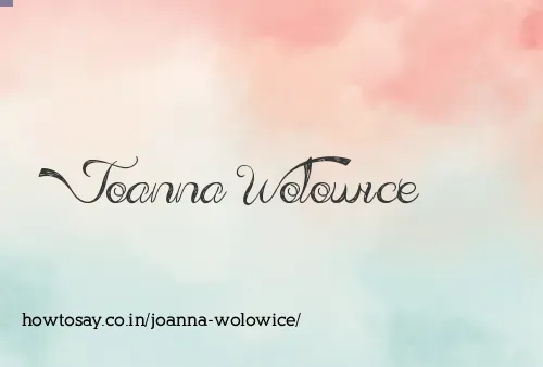 Joanna Wolowice