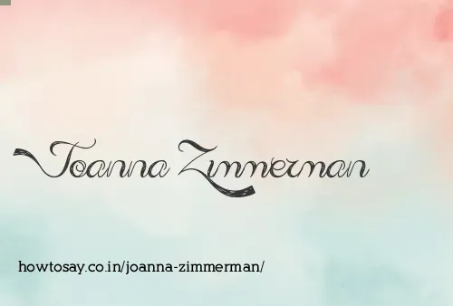Joanna Zimmerman
