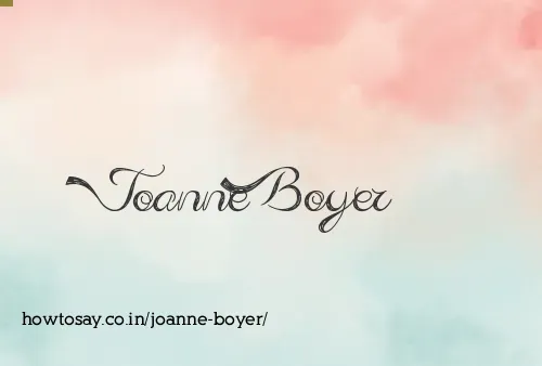 Joanne Boyer
