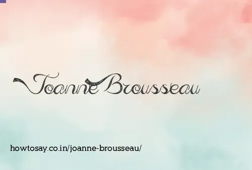 Joanne Brousseau