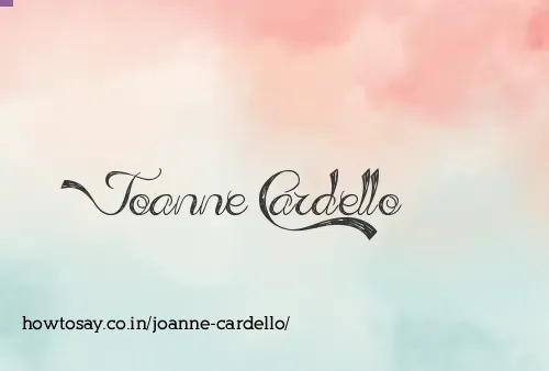 Joanne Cardello