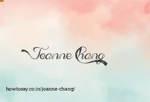 Joanne Chang