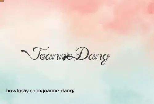 Joanne Dang