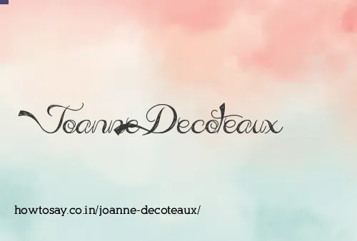 Joanne Decoteaux