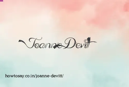 Joanne Devitt