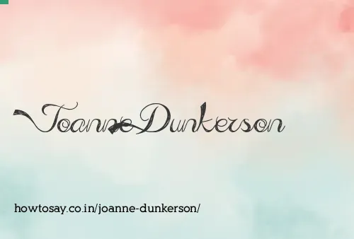 Joanne Dunkerson