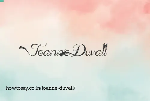 Joanne Duvall