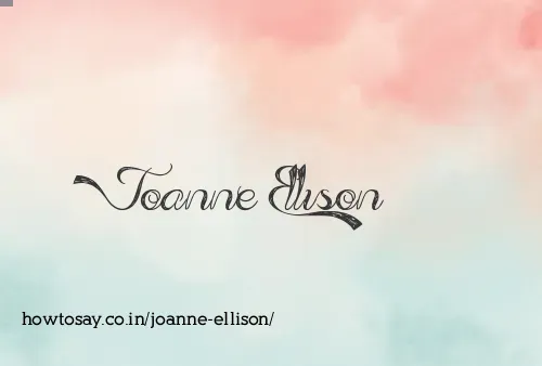 Joanne Ellison
