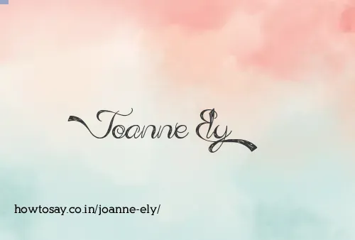 Joanne Ely