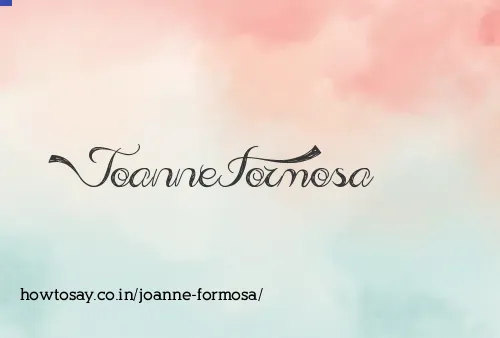 Joanne Formosa