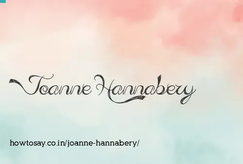 Joanne Hannabery
