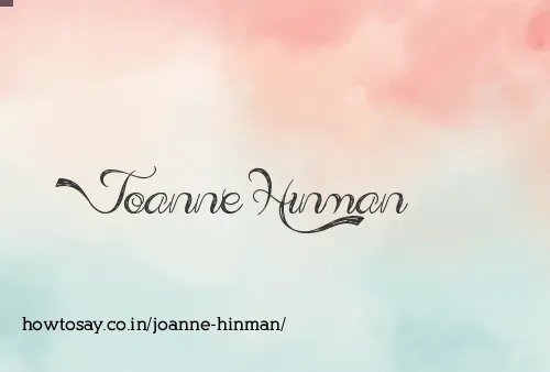 Joanne Hinman