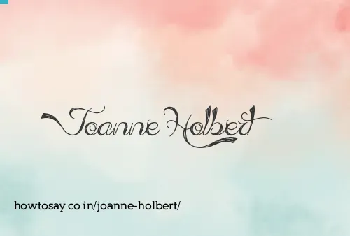 Joanne Holbert