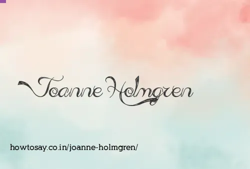 Joanne Holmgren