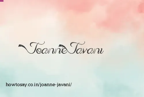 Joanne Javani