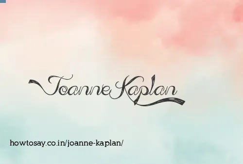 Joanne Kaplan
