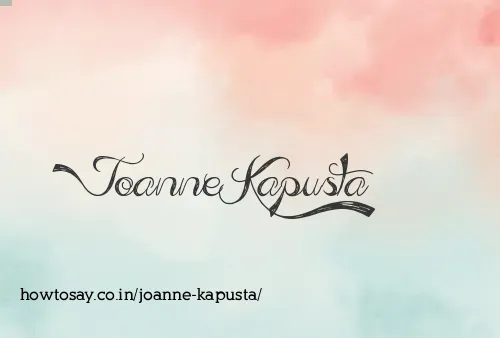 Joanne Kapusta
