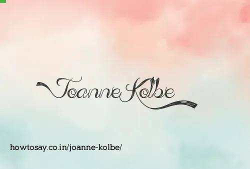 Joanne Kolbe