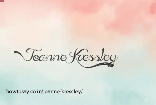 Joanne Kressley