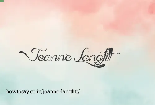 Joanne Langfitt