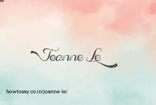 Joanne Le