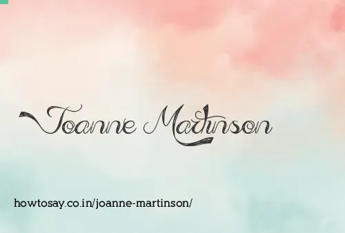 Joanne Martinson
