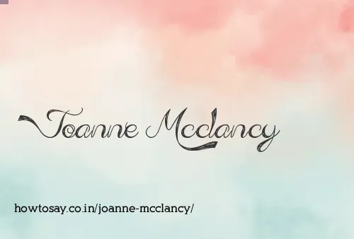 Joanne Mcclancy