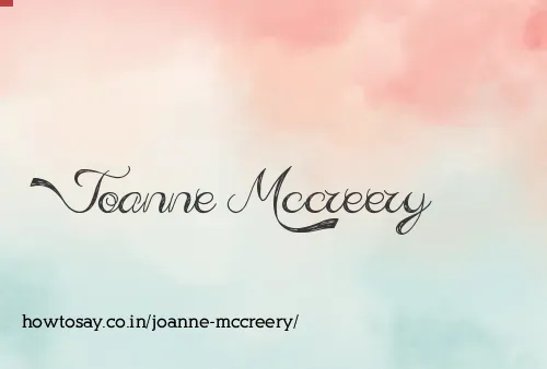 Joanne Mccreery