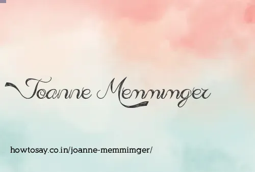 Joanne Memmimger
