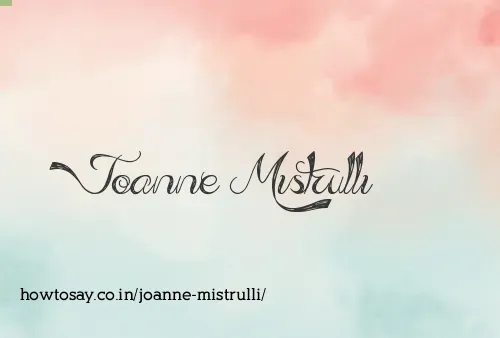 Joanne Mistrulli