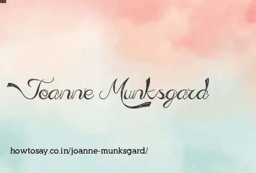 Joanne Munksgard