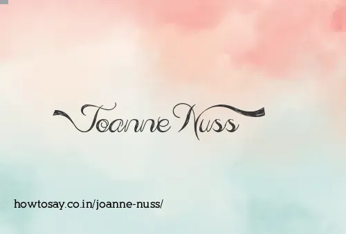 Joanne Nuss
