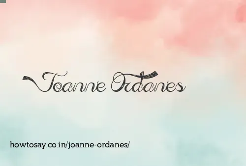 Joanne Ordanes