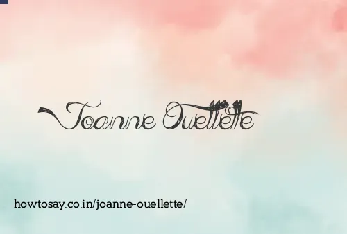 Joanne Ouellette